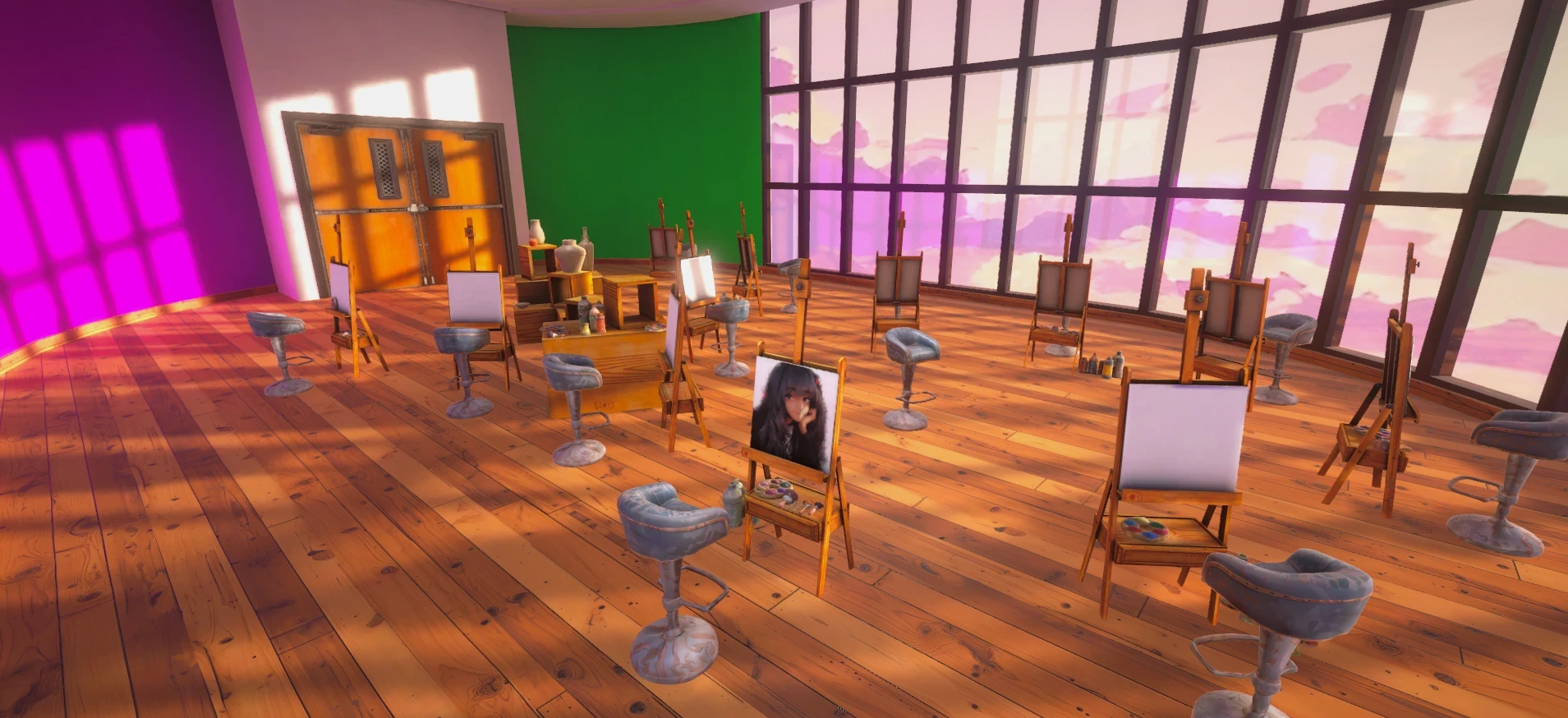 AI-assisted Unity VR exploration
