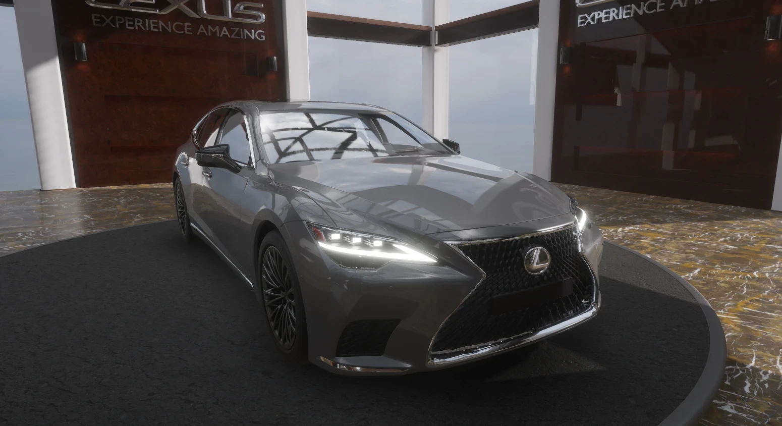 Lexus VR showroom